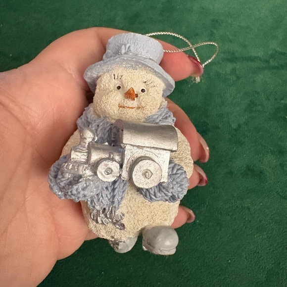 Variety Bundle of Snowmen Christmas Ornaments Lot of 6 - Picture 12 of 14